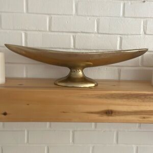 Decorative platter bowl gold made in India